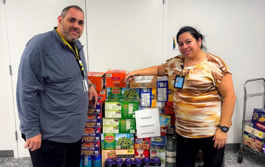 MCO Food Drive for Federal Airport Workers